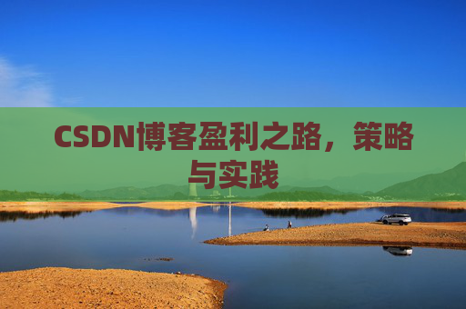 CSDN博客盈利之路,策略与实践